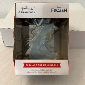 Hallmark Ornaments Disney Frozen Elsa and the Nokk Horse NIB‎ Christmas Holiday
